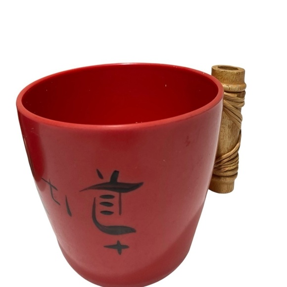 Rare Vintage MCM Acrylic Coffee Cup Set (6) - Picture 5 of 9